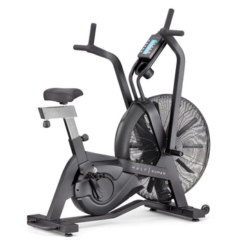 Cyclette a Air - Half Human - Modello AIR BIKE - Per casa/appartamento - Display LCD con 7 programmi