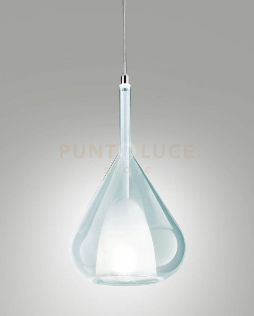EDISON 3481-50-244 VETRO AZZURRO COMPLETO DI CAVO X KIT LUCI SENZA BASE DI ATTACCO