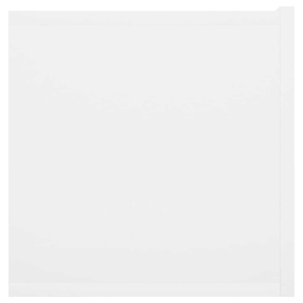 Mobile TV multimediale scaffale per televisione televisore buffet sala da pranzo soggiorno camera da letto sospeso 60 x 30 x 30 cm bianco 02_0028485