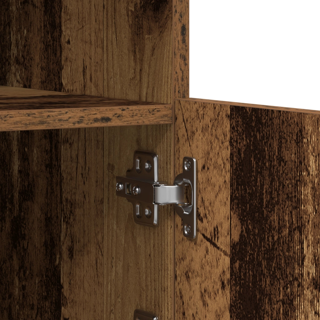 Mobile con LED Legno Vecchio 41x37x100 cm