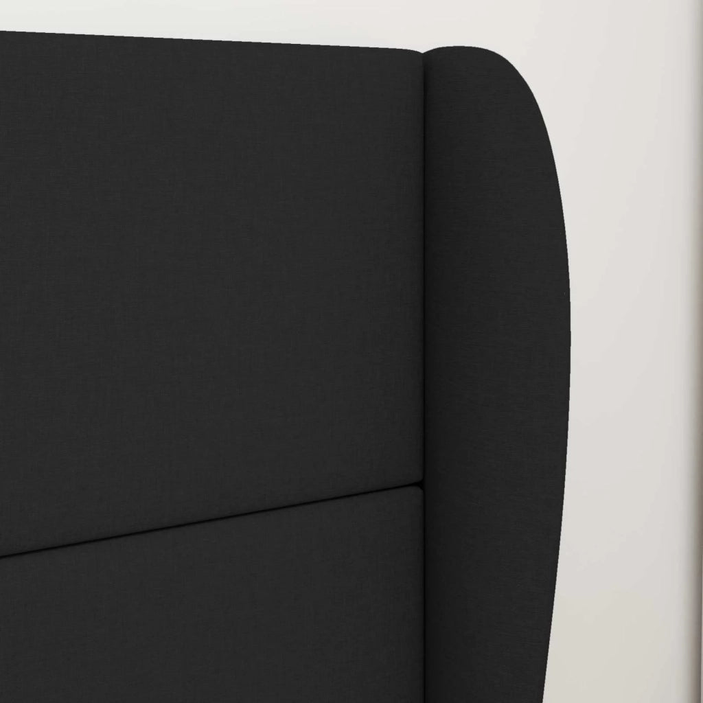 Orecchia della Testata Nero 80 x 23 x 6 cm Tessuto CFW3731102