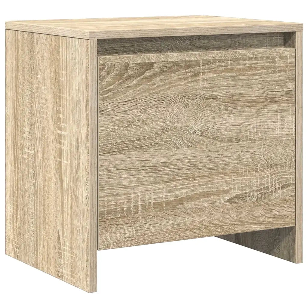 Comodino | Armadio da Notte | Mobiletto da notte Rovere Sonoma 45x34x44,5 cm in Truciolato