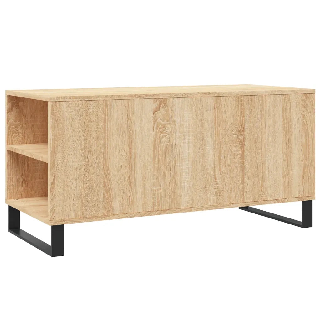Tavolino Salotto Rovere Sonoma 102x44,5x50 cm Legno Multistrato 831007