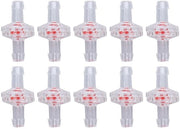 Terugslagklep acqua - Stop l'acqua - Resistentente e duraturo - 7 mm - Tubo di plastica per tergicristallo - Ingresso d'aria efficiente - Adatto per diversi utilizzi