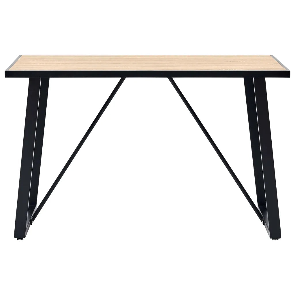Tavolo da Pranzo Rovere 120x60x75 cm in MDF