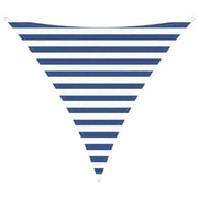 Vela Parasole | Telo Ombra | Vela da ombra solare Blu e Bianco 2 x 2 x 2 m