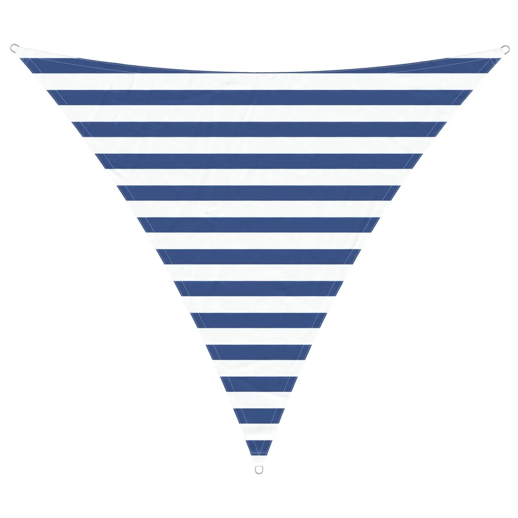 Vela Parasole | Telo Ombra | Vela da ombra solare Blu e Bianco 2 x 2 x 2 m