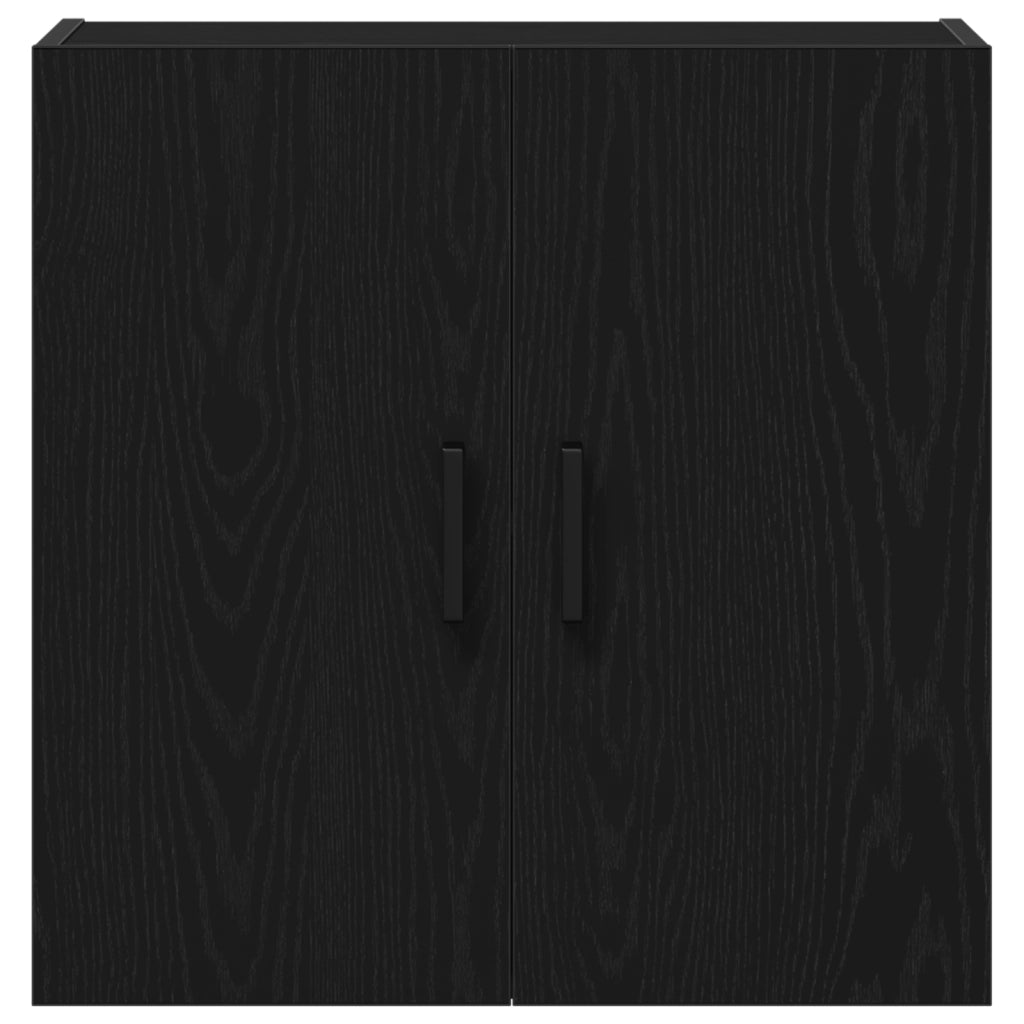 Armadio a muro  Nero Rovere 60x31x60 cm Legno ingegnerizzato