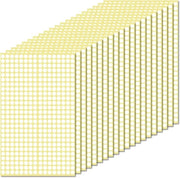 Etichette di Codifica di Colore Premium - Bianche - 6mm - 12480 pezzi