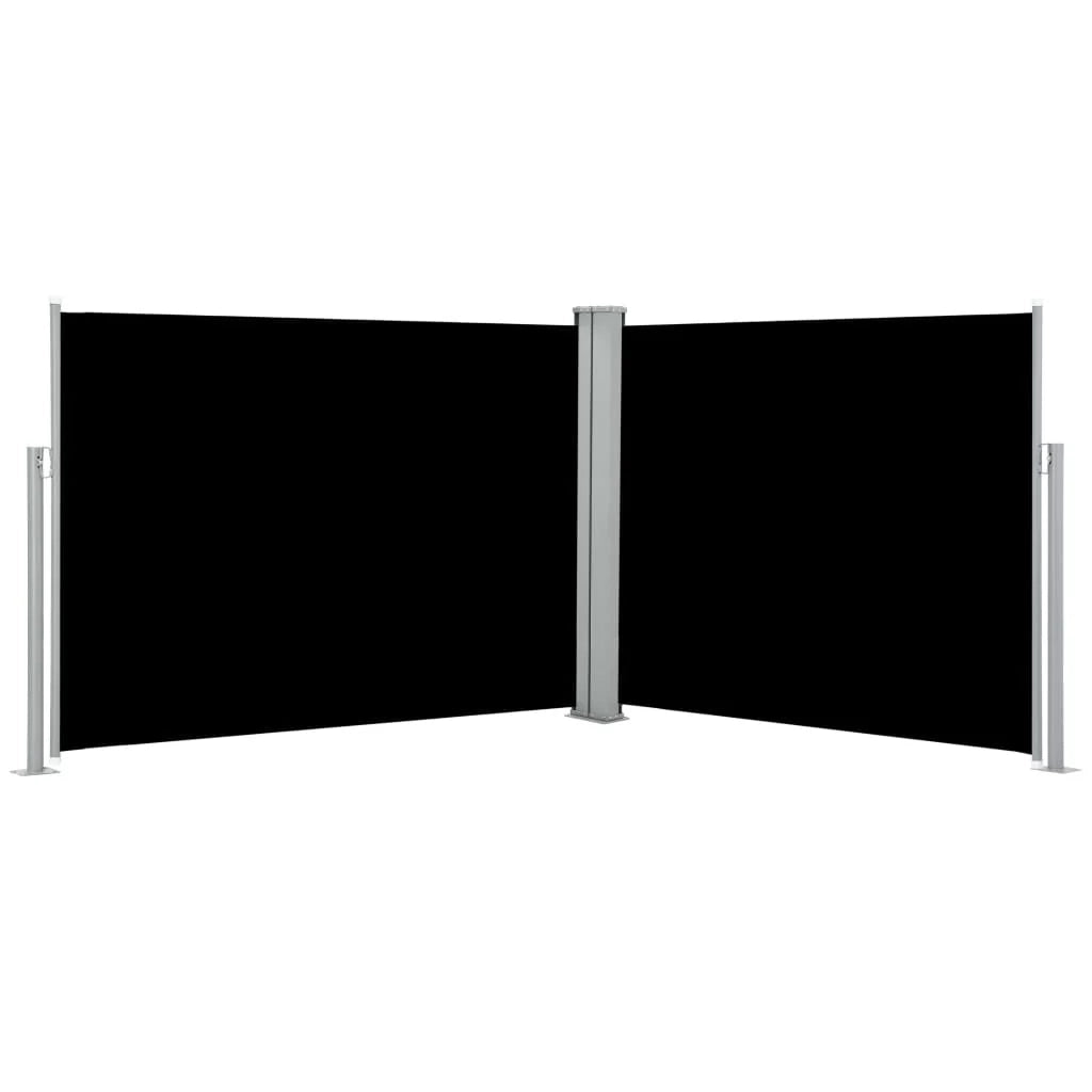 Tenda da sole laterale retrattile/schermo privacy per patio giardino terrazza balcone 140 x 1000 cm 02_0007432