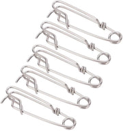 Clip per Hanger a Larga Larghezza - Raccordo in Acciaio Inox - Robusto e Duraturo - 5 Unità