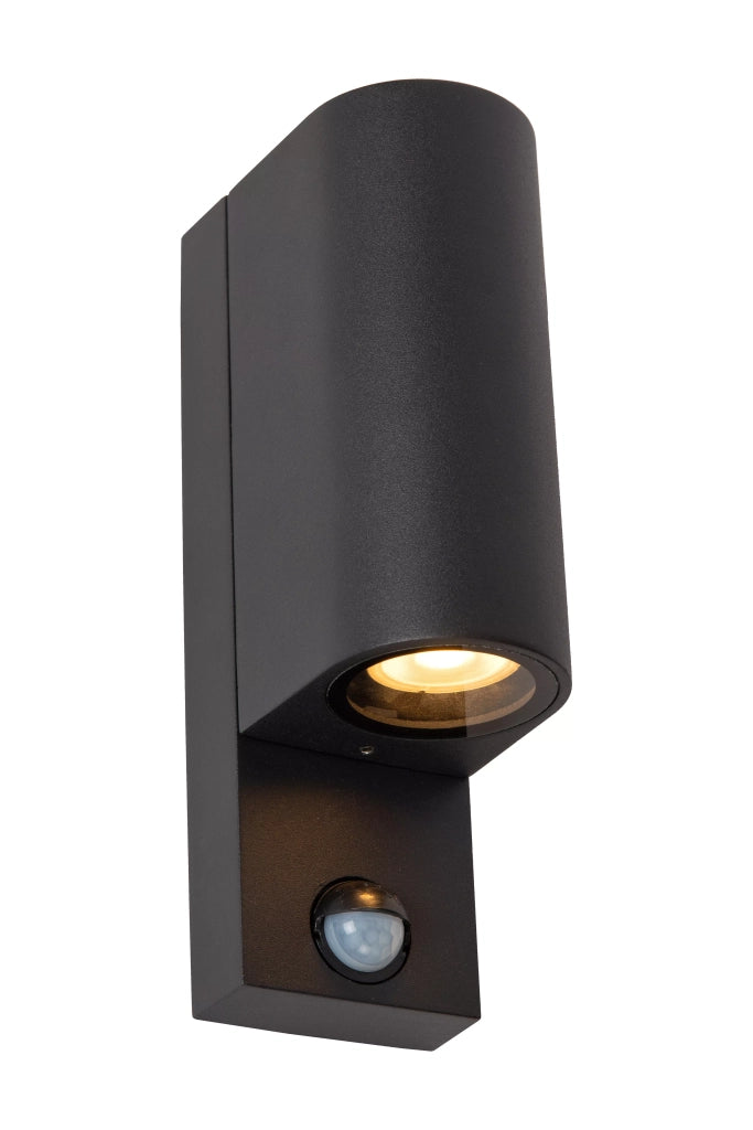 Applique esterno con sensore 2xGU10 ZARO Lucide IP65