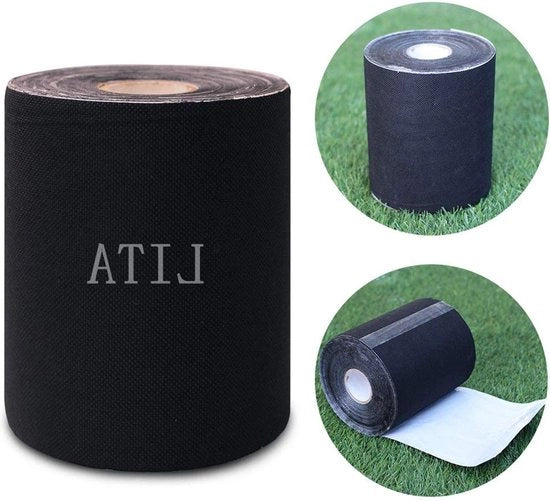 Tappetino autoadesivo per giunzioni di erba sintetica, erba artificiale, erba finta, giunzione di tappeto erboso (15CM x 20M)