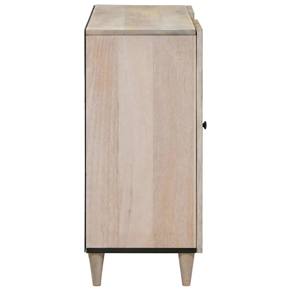 Credenza | Madia | Buffet da pranzo | Armadio da pranzo Bianco Sbiancato 90 x 33 x 75 cm