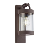 Applique Parete Led Esterno Lanterna Crepuscolare Ruggine Sambesi GD Trio