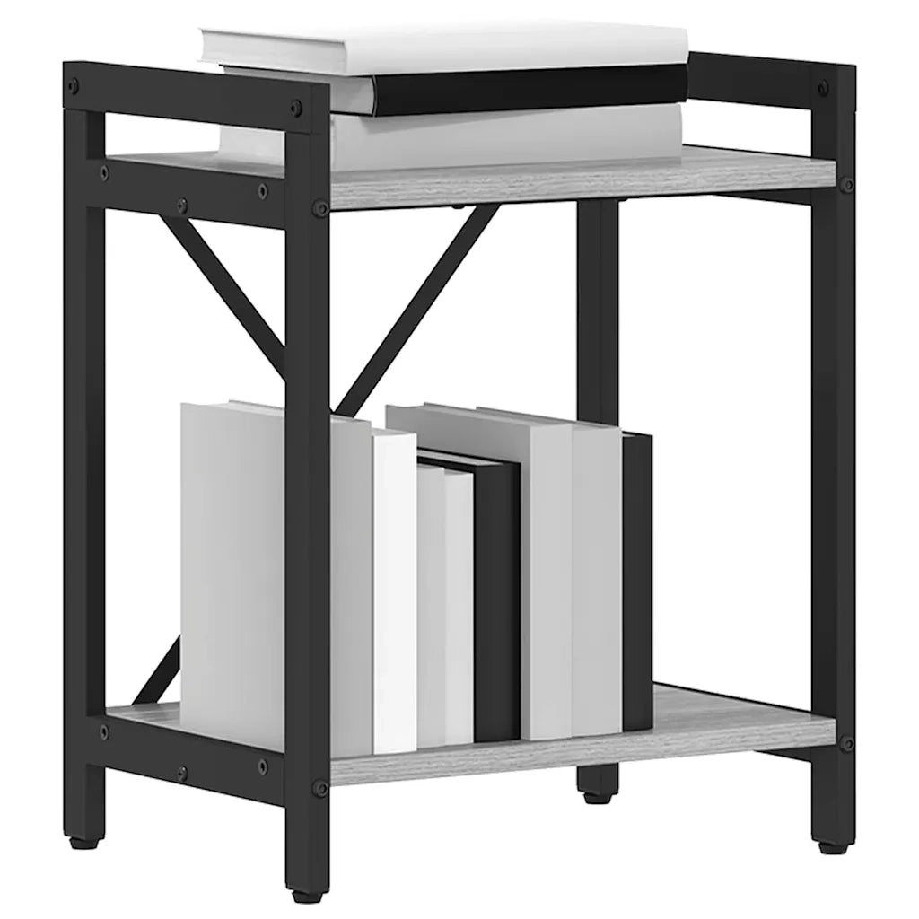 vidaXL Libreria Grigio sonoma 40 x 30 x 48.5 cm Legno multistrato