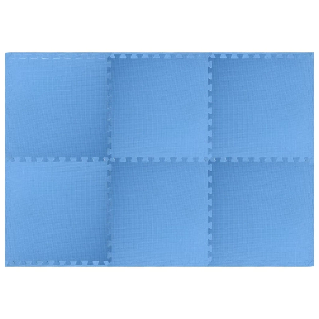 Tappetino per piscina 6 pz Blu 2,16 ©O Schiuma EVA CFW9026687