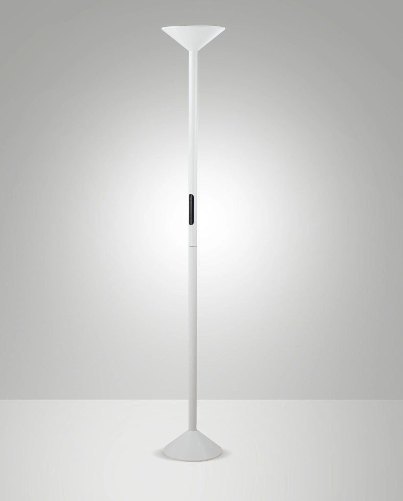 Lampada da terra Tratto LED 50W 4000lm CCT Bianco - Struttura in metallo e metacrilato, Dimmerabile al tocco, IP20, 175.5cm - Tratto Design