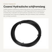 Rimessa idraulica a nastro 3 metri - Nylon/PBT - Nero - Leggero - Sostenibile