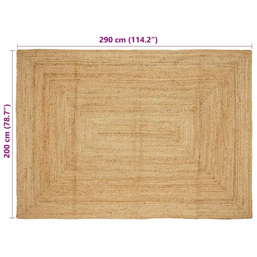 Tappeti per area | Tappeti a zone Naturale 200 x 290 cm Juta