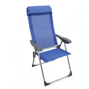 Sdraio Giulia 59x60x109 h cm in Textilene Blu