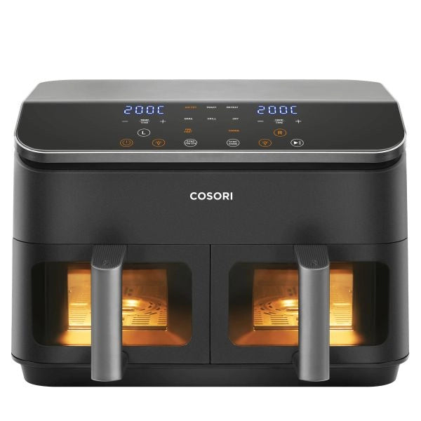 Cosori r901 dual basket friggitrice ad aria 8.5 lt. grigia - CSR901A