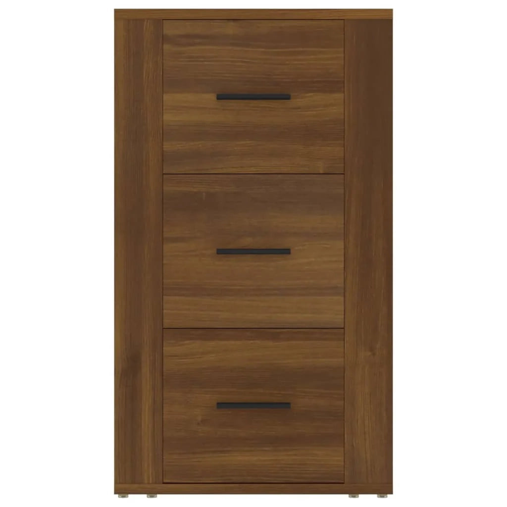 Buffet credenza cassettiera armadio mobile contenitore organizer per cucina soggiorno salotto 40 x 33 x 70 cm legno ingegnerizzato marrone 02_0031246
