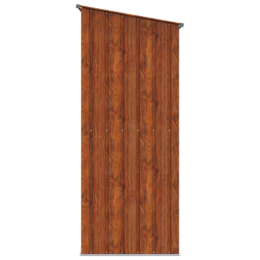 Casette da giardino Marrone 103 x 86 x 200 cm Metallo 42011296