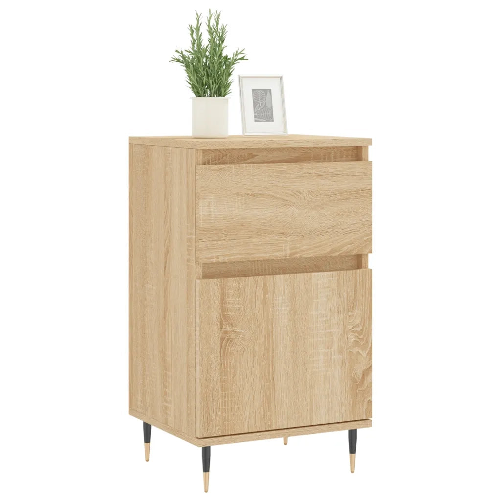 Credenza Rovere Sonoma 40x35x70 cm in Legno Multistrato 831138