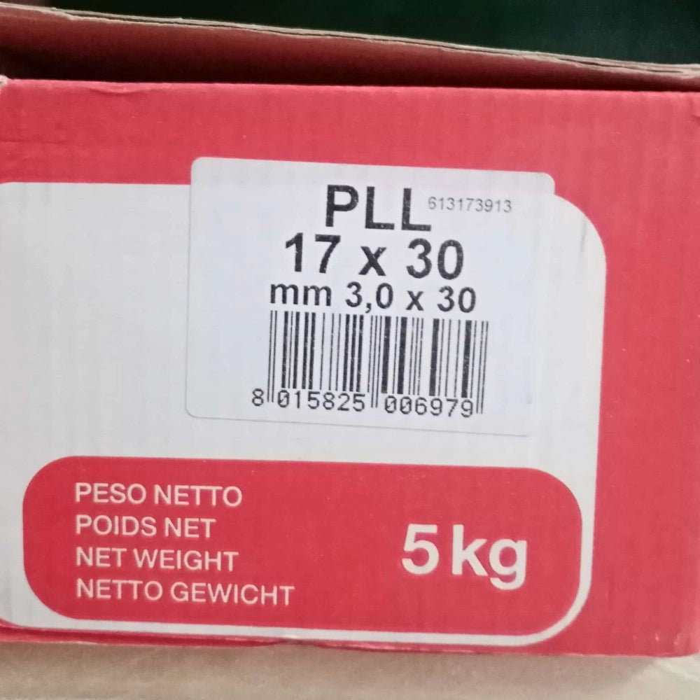 Cavatorta 1kg chiodi pll da 17x30 a testa larga