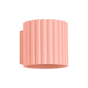 Applique moderna pesca tubo rigato 10cm su-giù G9 VISTAO