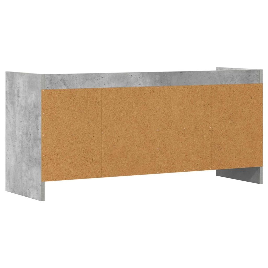 Mobile TV 100 x 33 x 47 cm Grigio Cemento Legno ingegnerizzato 8011158