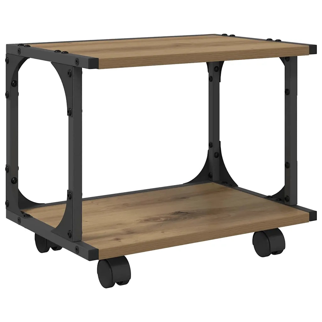 Supporto per Stampante Rovere artigianale 41 x 28 x 33.5 cm 882990