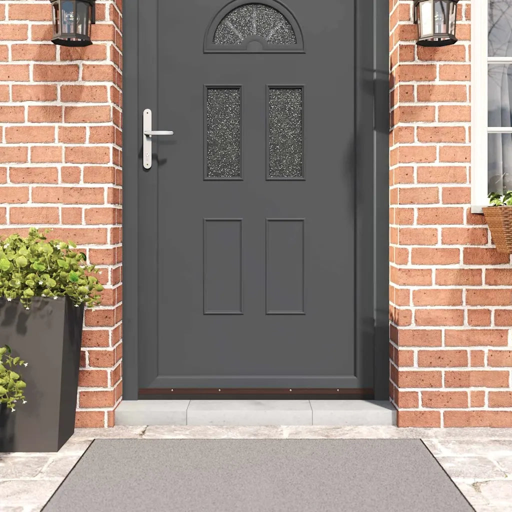 Spazzole per porte a vite 2 pz Marrone 100 cm CFW1169589