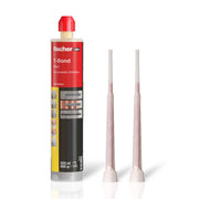 ANCORANTE CHIMICO VINILESTERE IBRIDO MODELLO T-BOND PRO.1 - 1 CARTUCCIA DA 300ML + 2 BECCUCCI MISCELANTI  - FIS