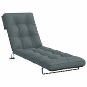 Cuscino per Lettino VIANEN 100% Poliestere Blu 200 x 55 x 8 cm 953835