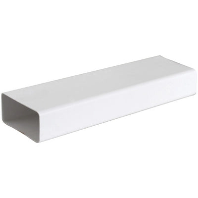 TUBO PER SISTEMA DI AERAZIONE CANALIZZATA IN PVC- 1000 mm - sez. 120x60- FIRST- pezzi 1
