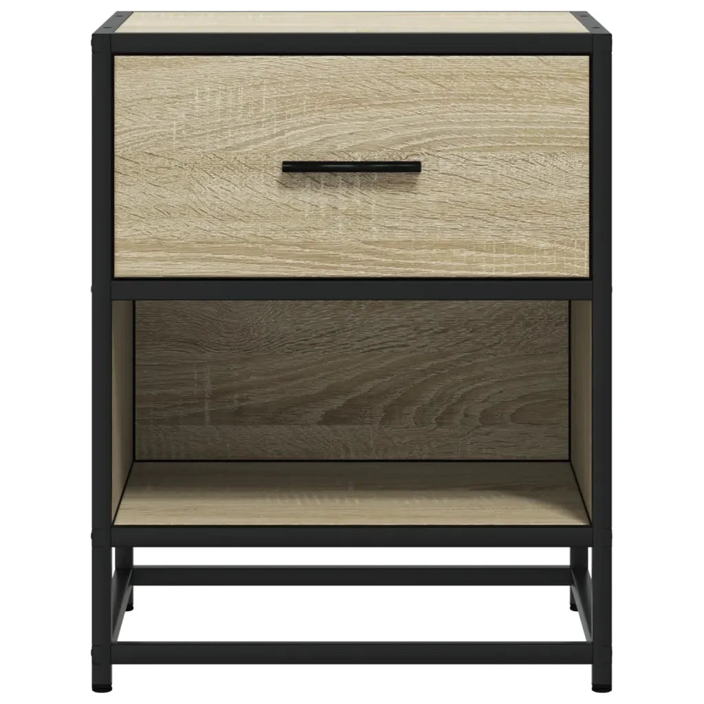 Comodini 2pz Rovere Sonoma 40x31x50 cm in Truciolato 848687