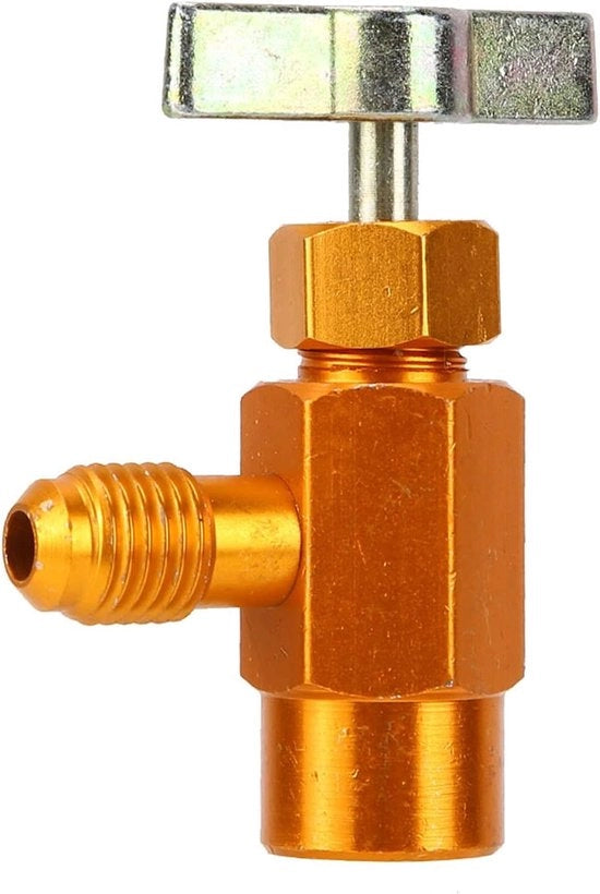 Flessenopener e attrezzo per valvola per refrigeranti 1/2 ACME TT1214 - Ideale per sistemi di climatizzazione e impianti di raffreddamento
