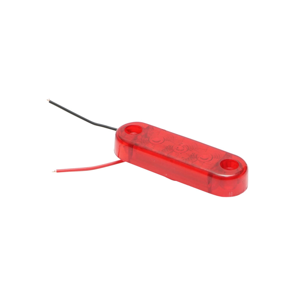 Lampada laterale LED, rossa, 12V-24V, Breckner Germany