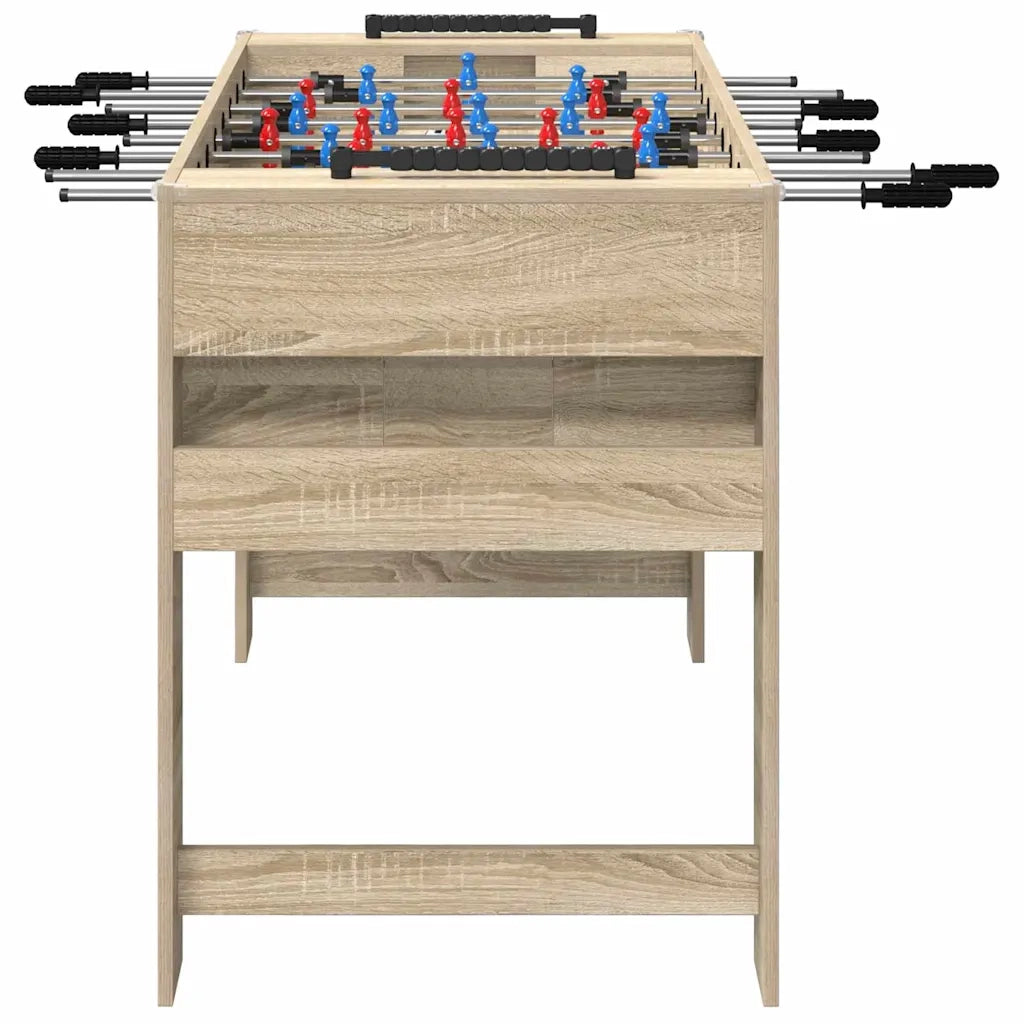 Tavolo da Foosball Rovere Sonoma 125 x 60,5 x 80 cm CFW3906069
