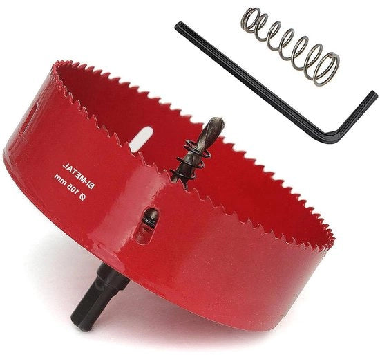 Tagliacavi bi-metallici con trapano a grano di mais - 105 mm