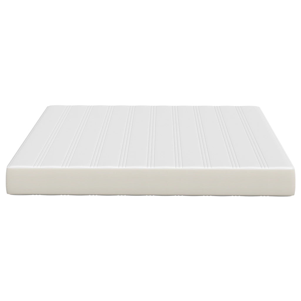 Materasso a molle indipendenti Crema 180x200x20 cm Medio Rigido Tessuto