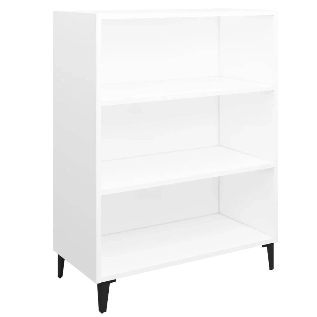 Buffet credenza cassettiera mobiletto mobile contenitore organizer per cucina soggiorno salotto 69,5 x 32,5 x 90 cm legno ingegnerizzato bianco 02_0030403
