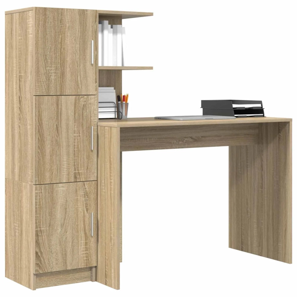 Scrivania 2 pcs Rovere Sonoma 3337291