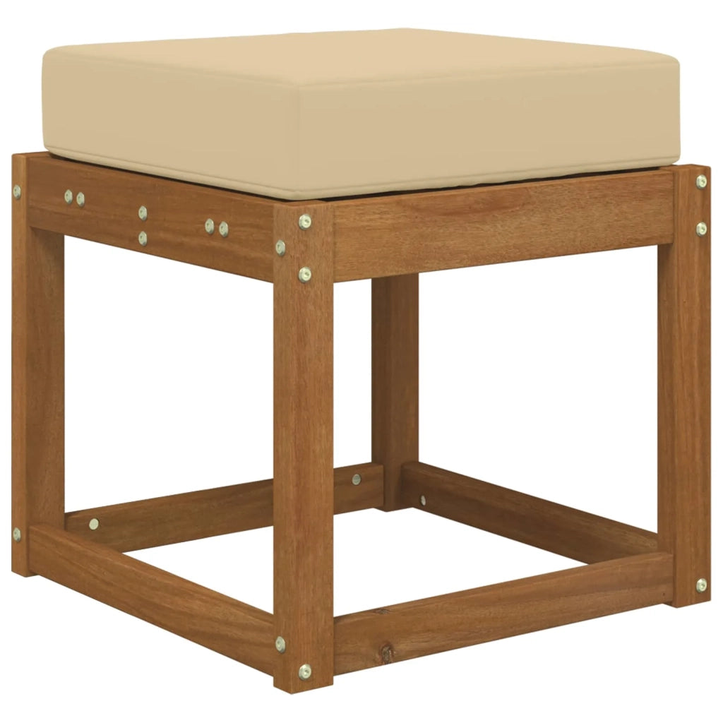 Cuscino da Sedia Esterno Beige 40 x 40 x 8 cm 100% Poliestere 900934