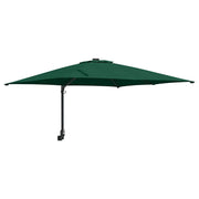 Moderno ombrellone da giardino basculante 248,5 x 247,5 x 160 cm resistente e pratico in poliestere verde 02_0058635