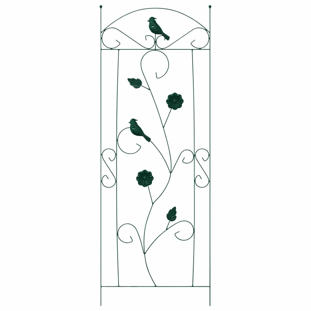 Recinzione per Giardino 3 pcs Verde 110 x 40 cm Acciaio 42021363