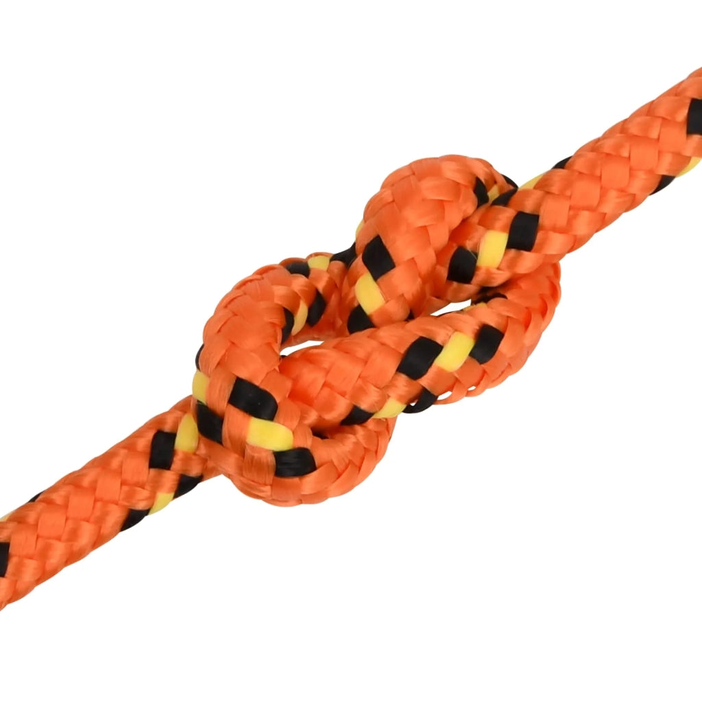 Corda multiuso 10 mm 250 m Arancione PP 645 kg Carico massimo 3473090