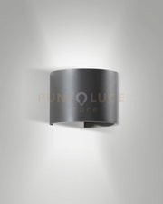 CODY APPLIQUE D ESTERNO DOPPIA EMISSIONE A LED 12W 3000K 1448LM GRIGIO SCURO IP54